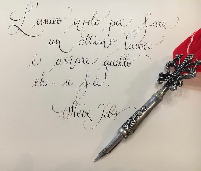 Scrivere a mano è come rendere concreta un’emozione !
